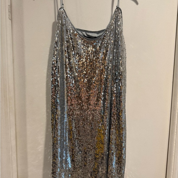 Sequin Mini Dress NWT - Picture 1 of 5